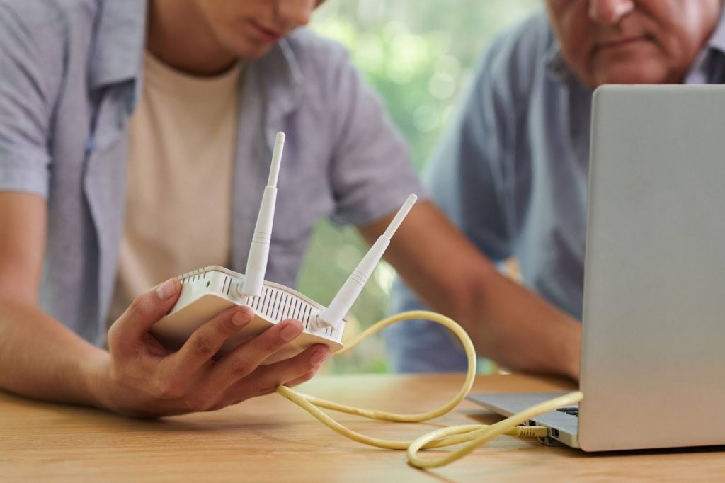 two man setup mesh network 