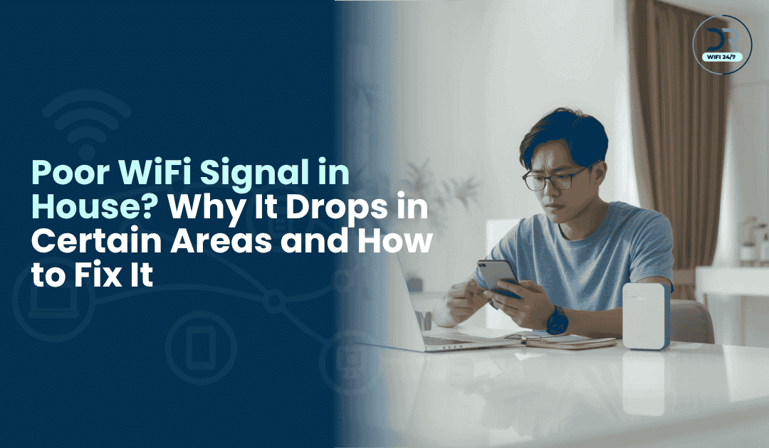Poor WiFi Signal in House? Why It Drops in Certain Areas and How to Fix It